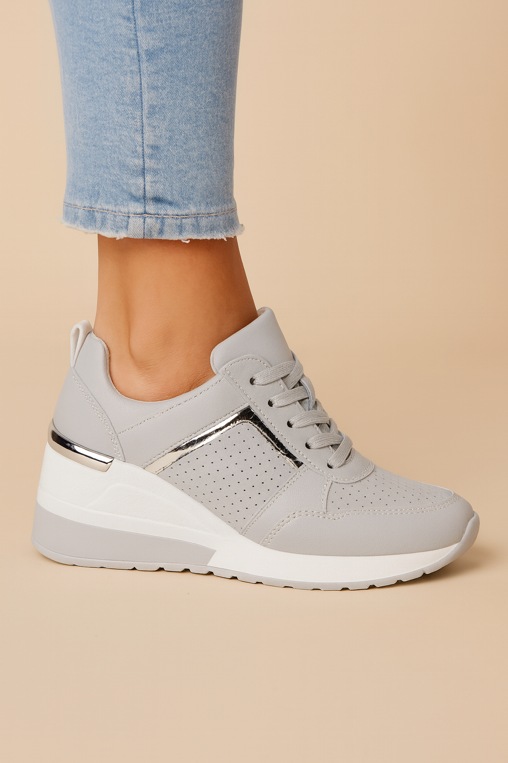 Dames Orthopedische Sneakers met Steunzool voor Voetondersteuning