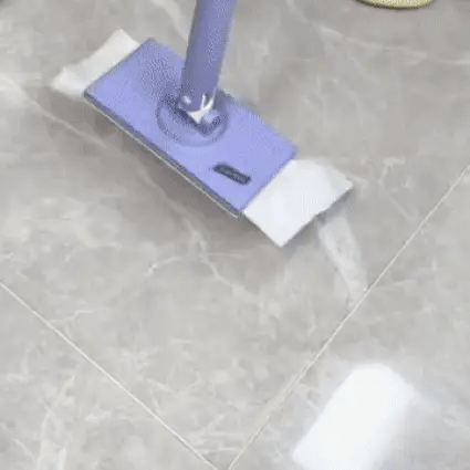 Draaibare Vlakke Dweil met Handsfree Wisselsysteem voor Hygiënisch Schoonmaken