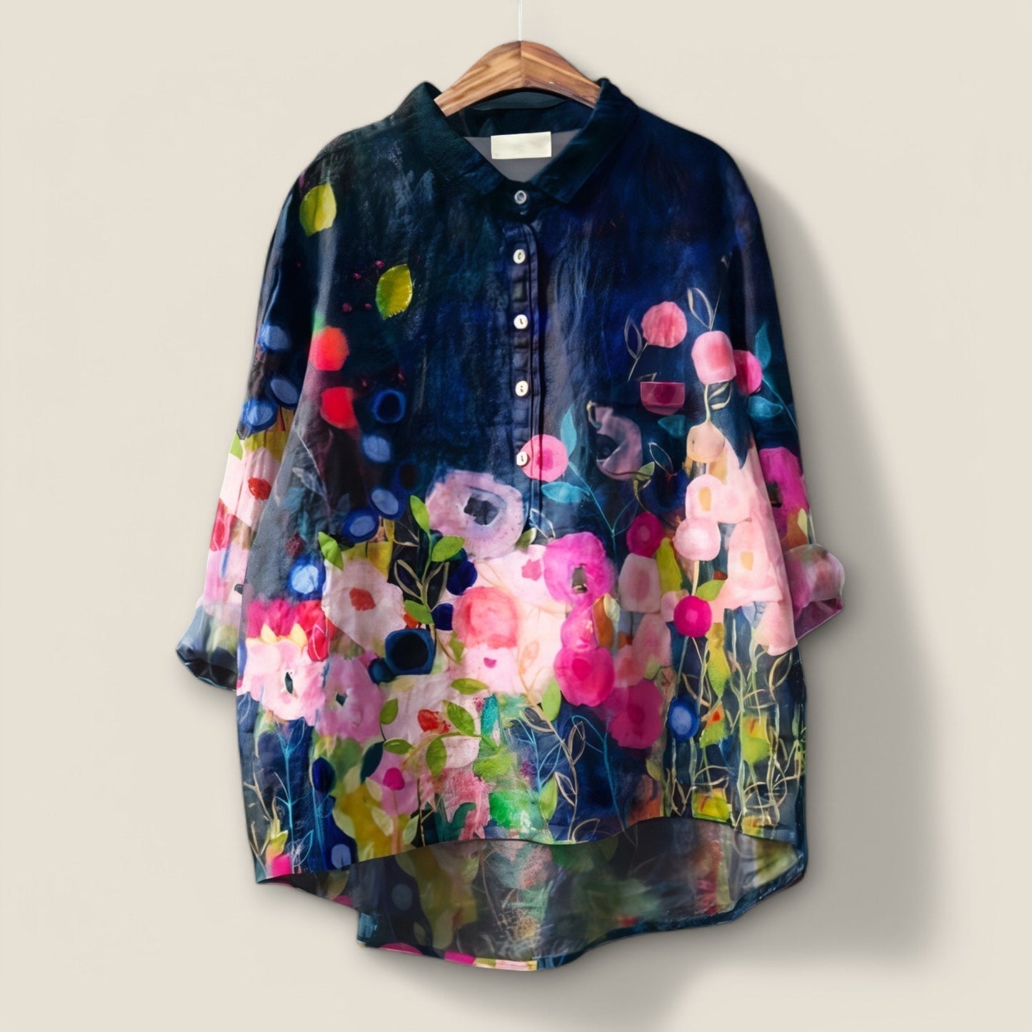 Vrouwelijke Bloemen Blouse Emanuela