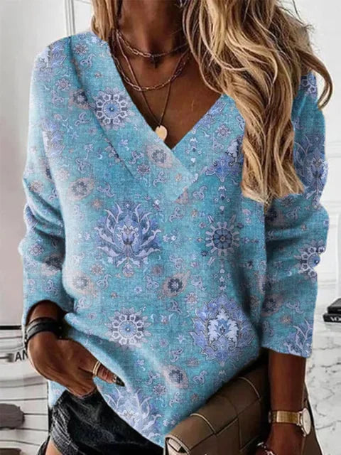Damestopje Losse Fit Casual Katoen