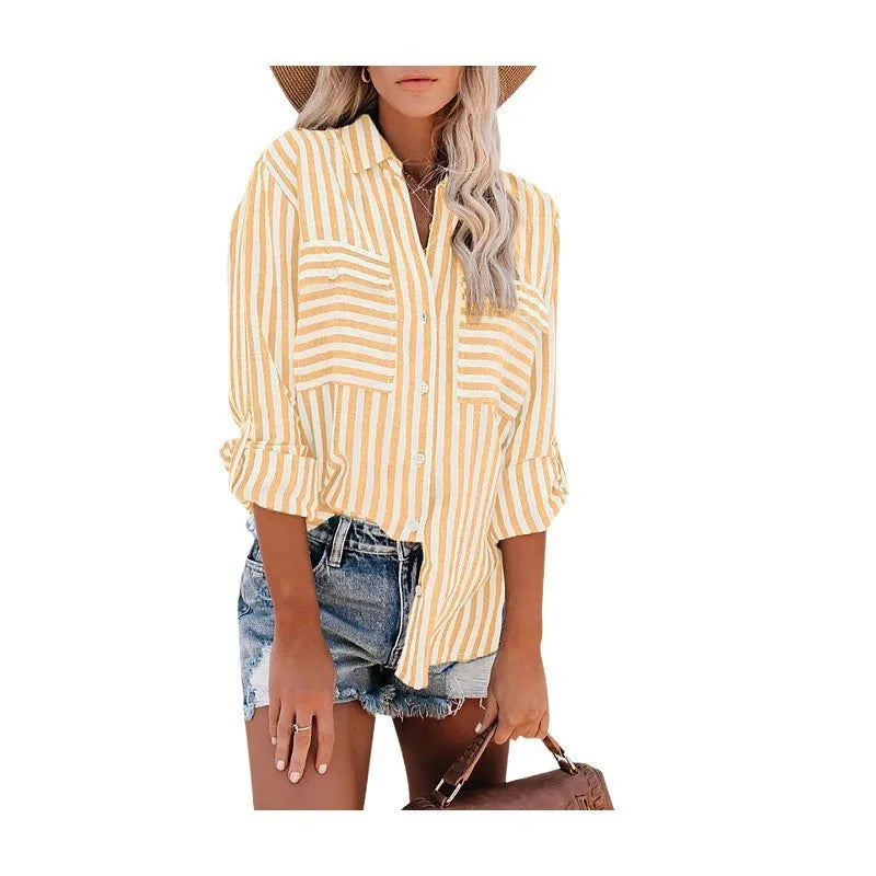 Gestreepte Blouse Dames | Casual Chic Mode 9