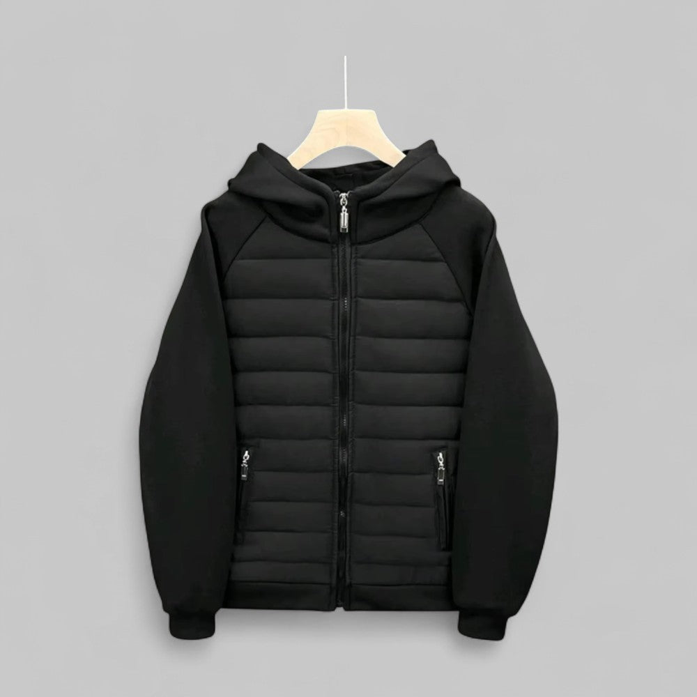 Ezio | Casual Donzen Jas met Kap