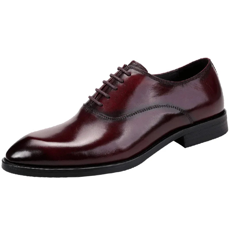 Elegante Lederen Schoenen voor Mannen