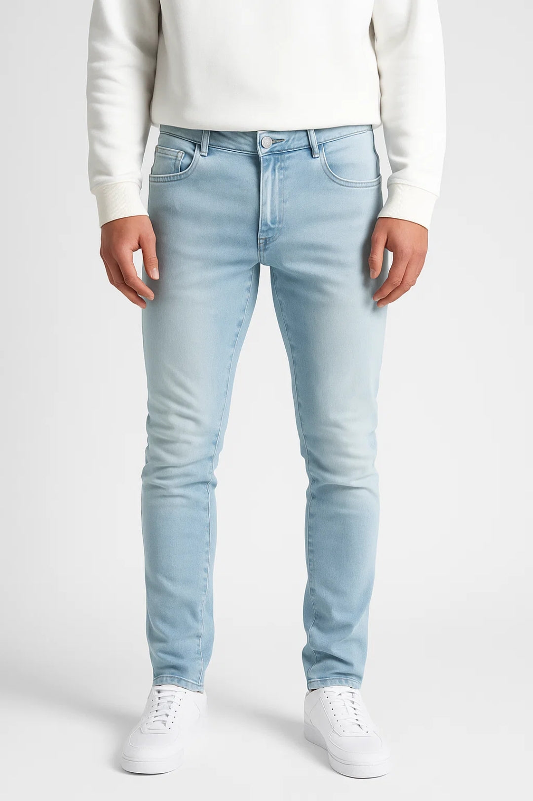Heren Skinny Jeans Modern Fit Alle Seizoenen