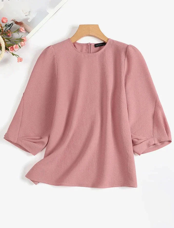 Dames Blouses Herfst Lente - Stijlvolle Tops met 3/4 Mouwen