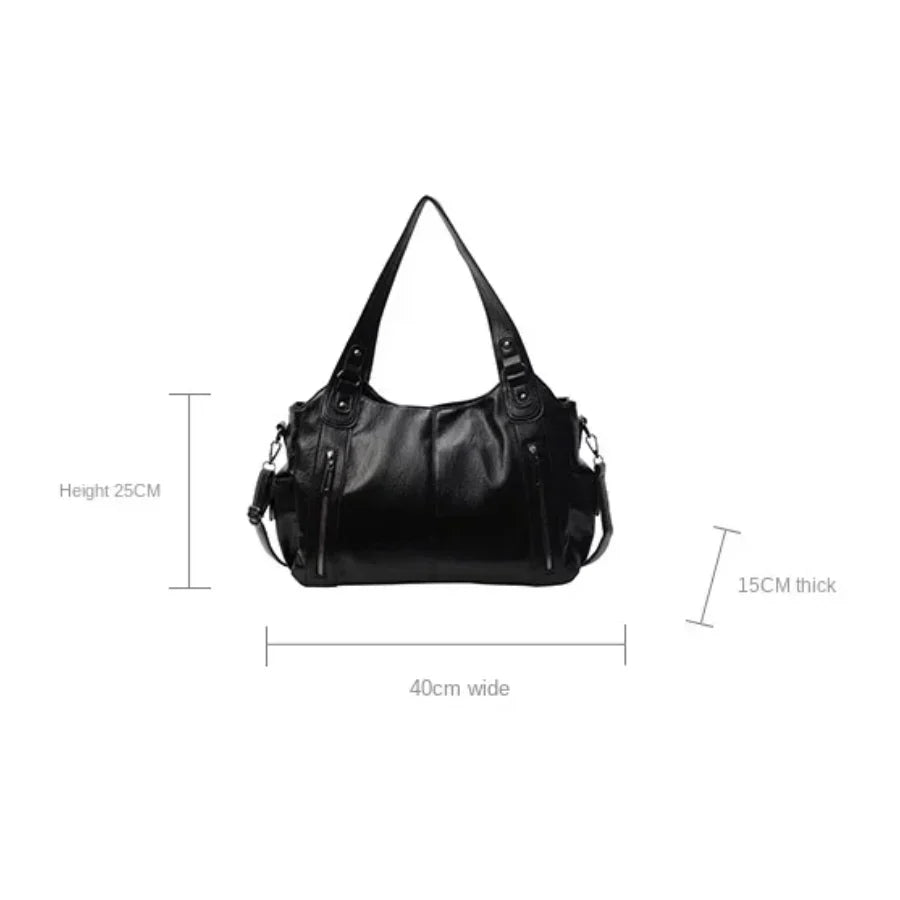Schoudertas Reid Leren Shoulder Bag