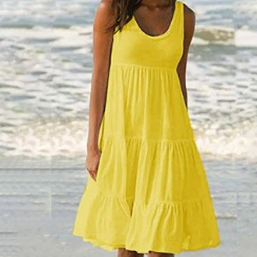 Zomerjurk Dames Boho Zonnejurk Oversized Vrouwen Jurk
