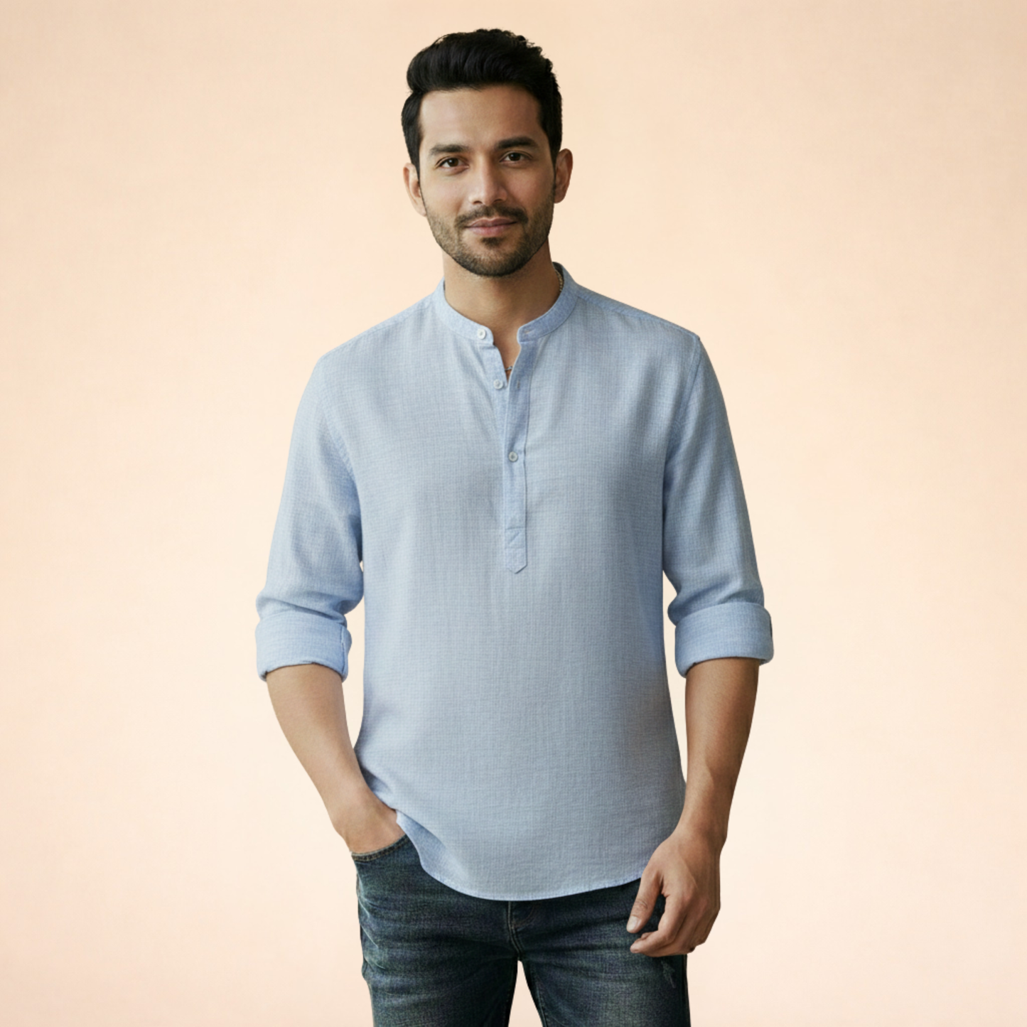Joren | Overhemd met Lange Mouwen – Elegant, Comfortabel & Veelzijdig 8