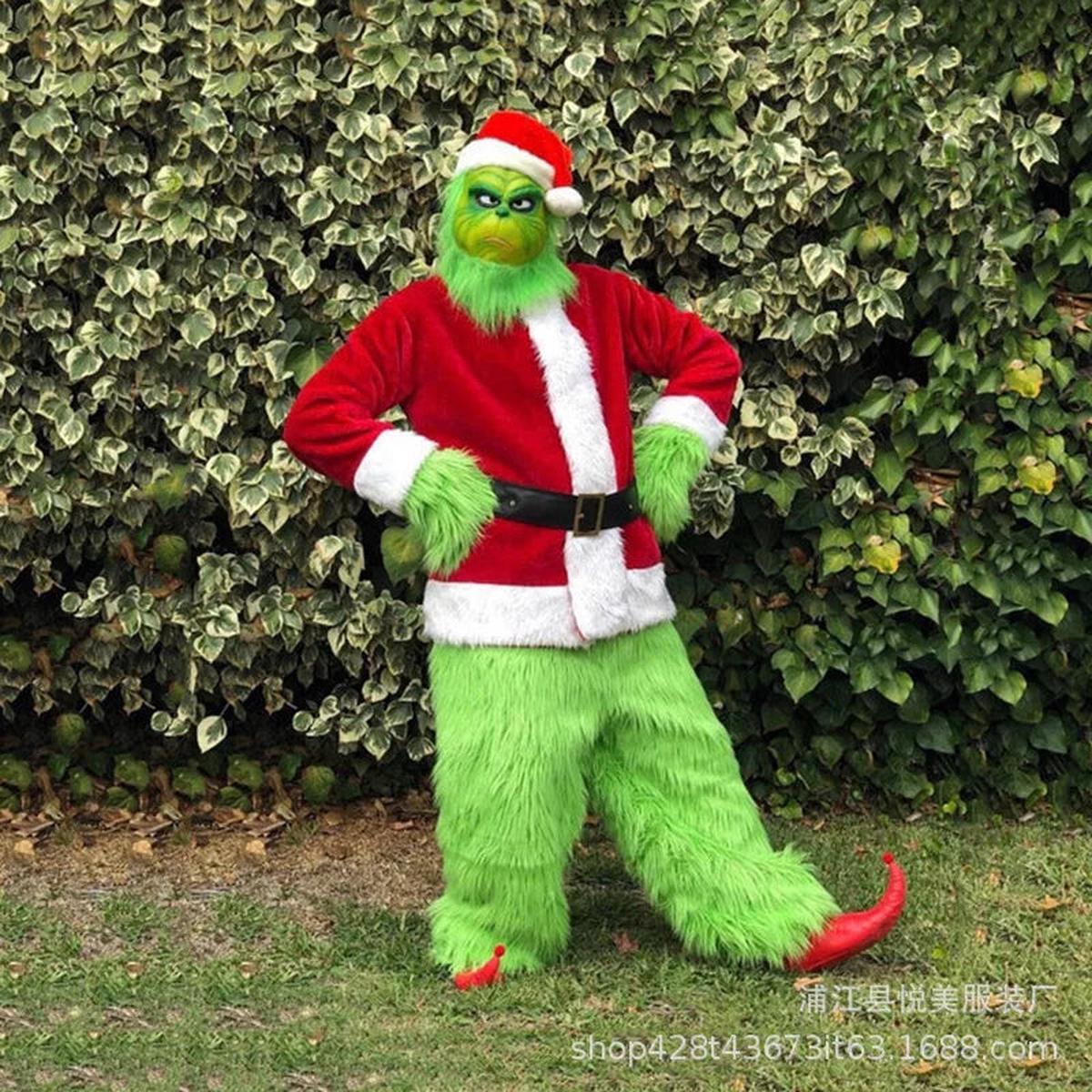 Kerstman Kostuum voor Volwassenen met Masker en Accessoires