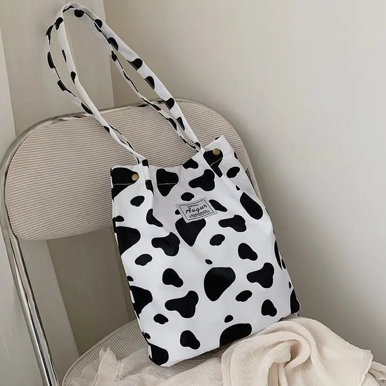 Luipaard Tote Tas Casuale Stijl Frisse Look