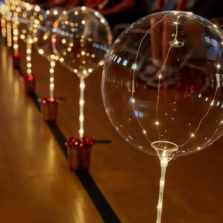 LED Ballonverlichting met Warm Wit Licht voor Sfeervolle Decoratie