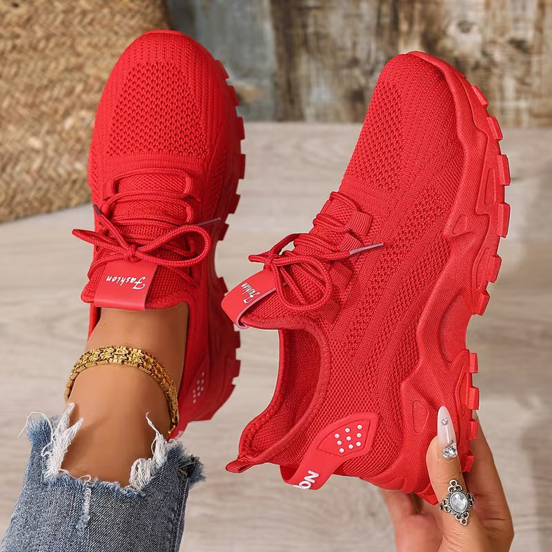 Lage Sneakers Dames | Instapgemak & Ademend Comfort