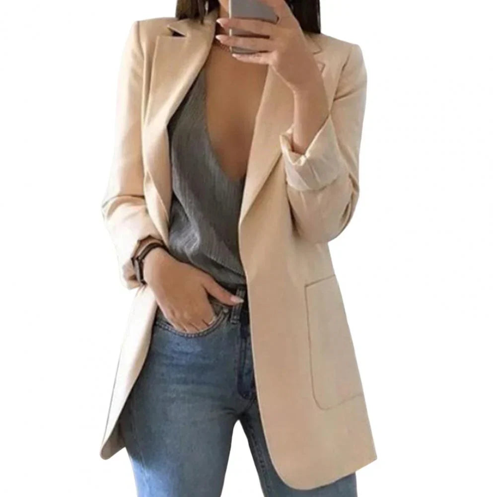 Lange blazer Dames | Getailleerde Look & Comfortabel De Hele Dag