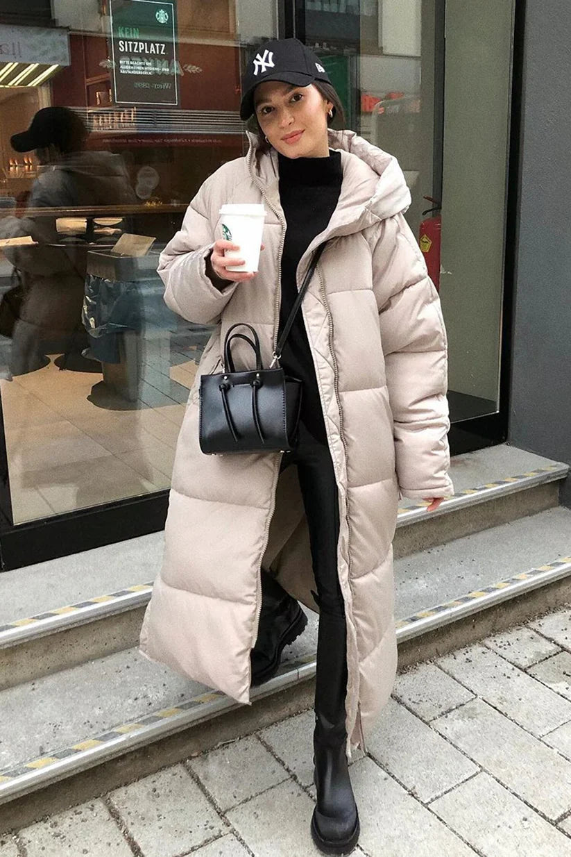 Liva Dames Winterjas | Lange Dons, Elegante Bescherming 1