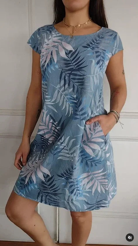 Livia | Ademend Relaxed Fit Dames Zomerjurk 11