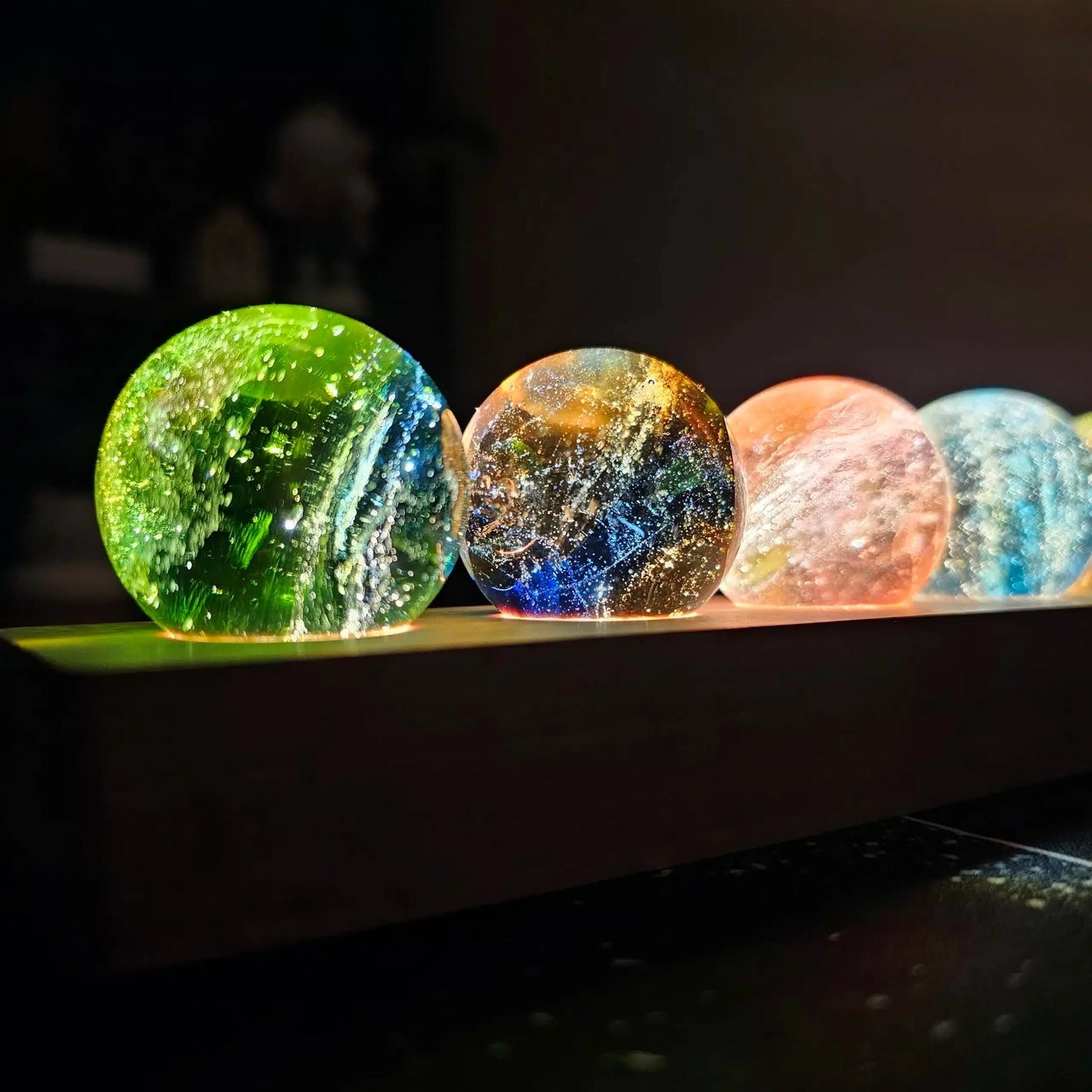 Tafellamp Kristal Bol Sfeerverlichting Decoratief Transparant Design