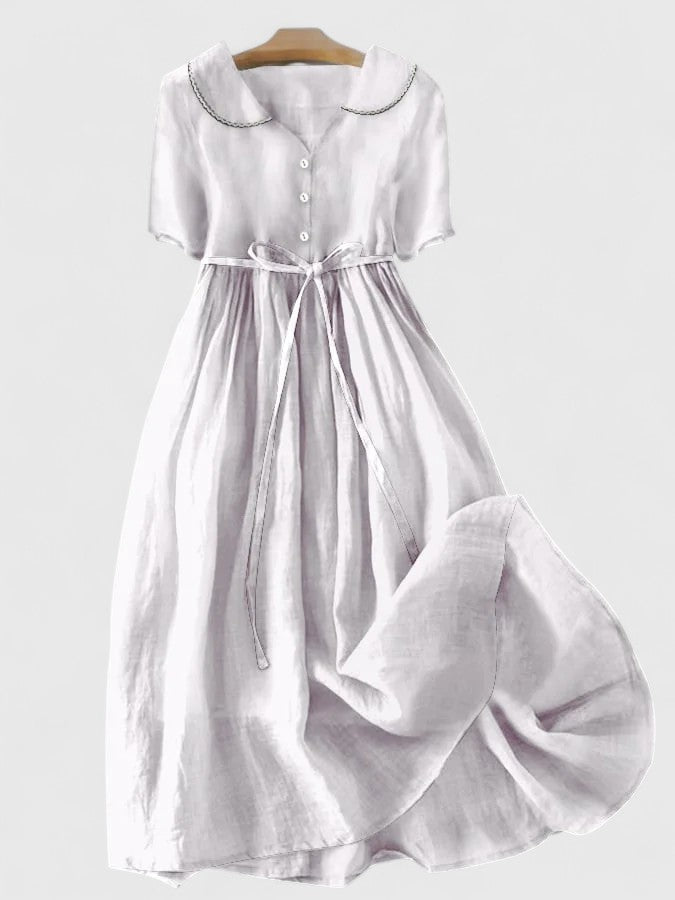 Lynara | Tijdloze Casual Midi Jurk voor Dames 1