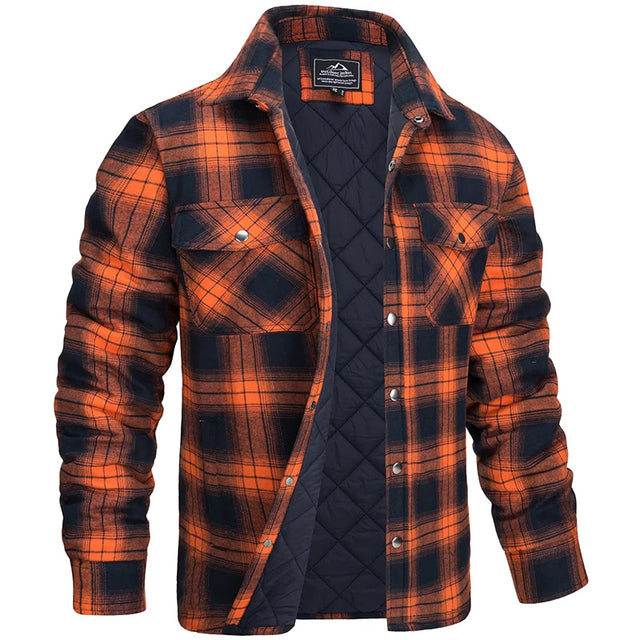 Heren Winterjas Gevoerd Sherpa Warm en Waterdicht