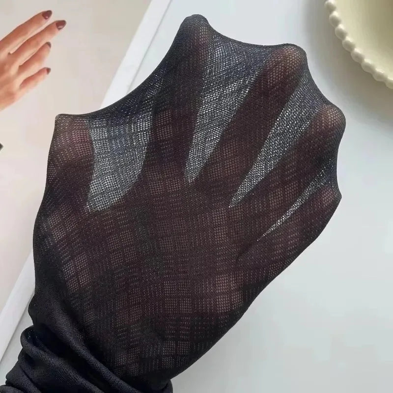 Elegante Collant met Rombus Motief