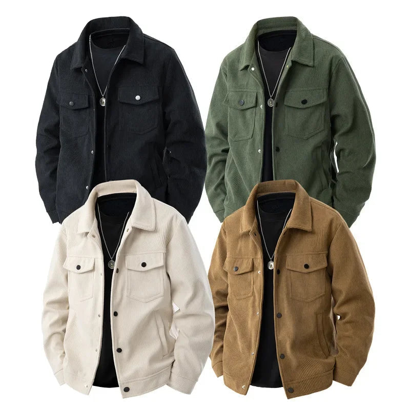 Max Corduroy Jack casual en comfortabel