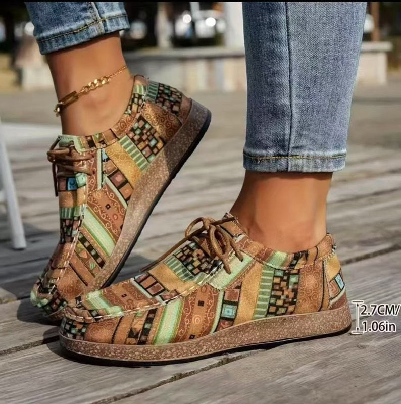 Mila Boho Dameschoenen | Ademend Bovenwerk, Comfortabel en Uniek 9