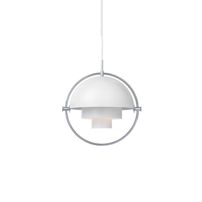 Hanglamp metaal staal E27 zwart messing eettafel woonkamer Scandinavisch design hanglamp draaibare kap modern