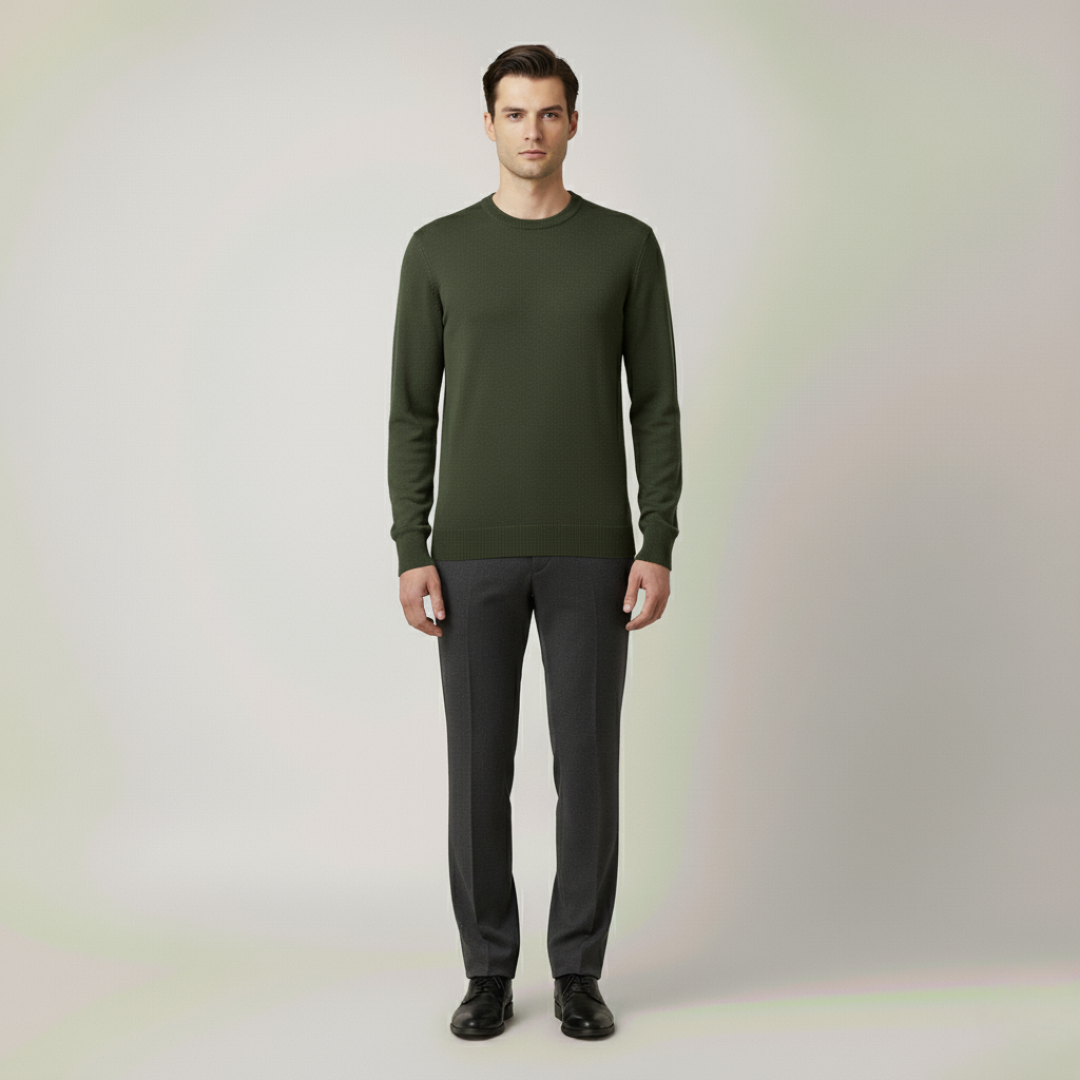 Nero | Maglione da Uomo – Caldo, Elegante & Versatile in Lana 9