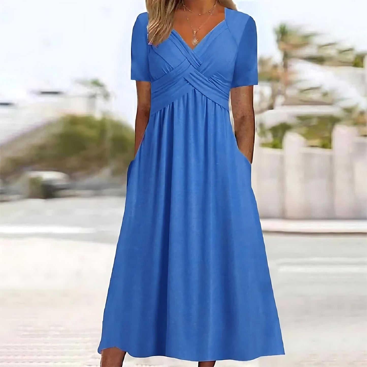 Maxi Jurk voor Vrouw Modern Mode Design