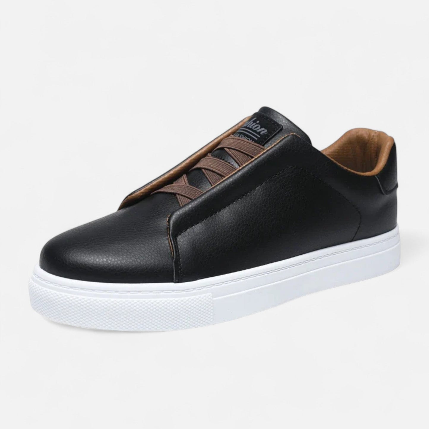 Elegante Slip-On Sneakers van Leer Comfortabel