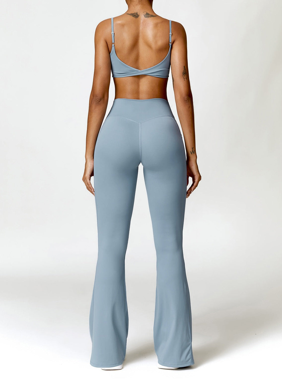 Dames Broek Flared Comfortabel Ademend Stof