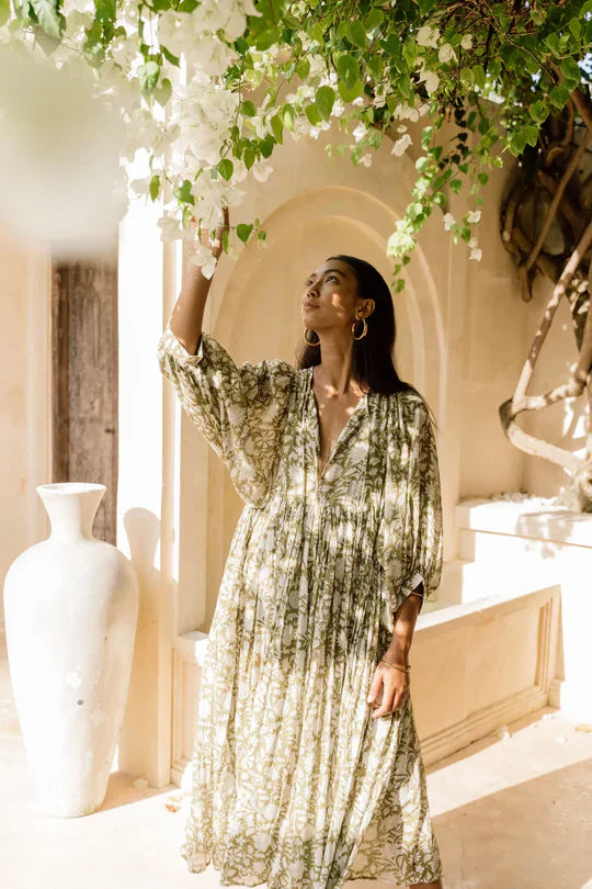 Vrouwelijke Zomerjurk met Halve Mouwen Casual Jurk