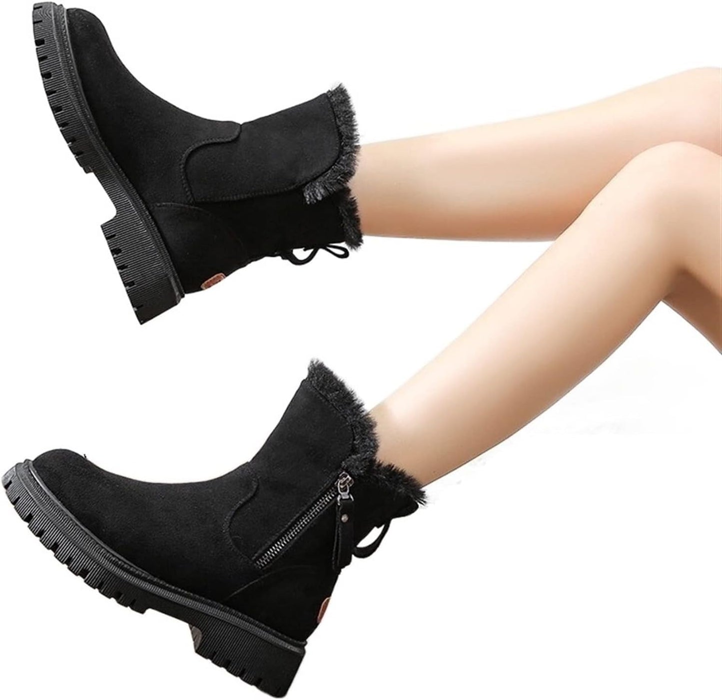 Orthopedische Sneeuwschoenen voor Dames en Heren met Warme Inlegzolen en Goede Grip