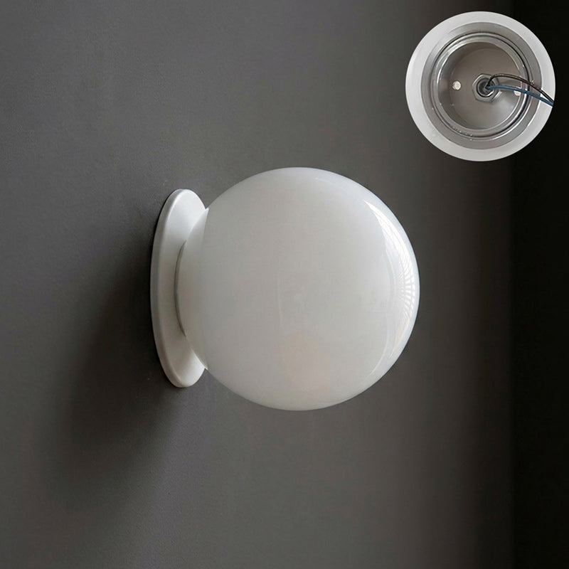 Glazen Wandlamp met Gouden of Zilveren Fitting – Modern Design voor Slaapkamer en Woonkamer