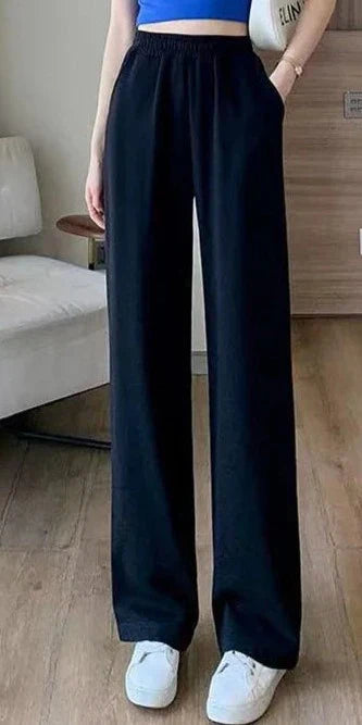 Wijde Joggers voor Vrouw Comfortabel Zacht