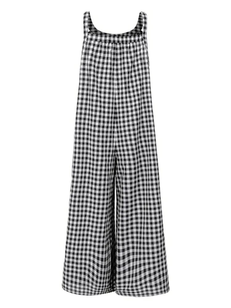 Zomer Jumpsuit Vrouwelijk Losse Pasvorm