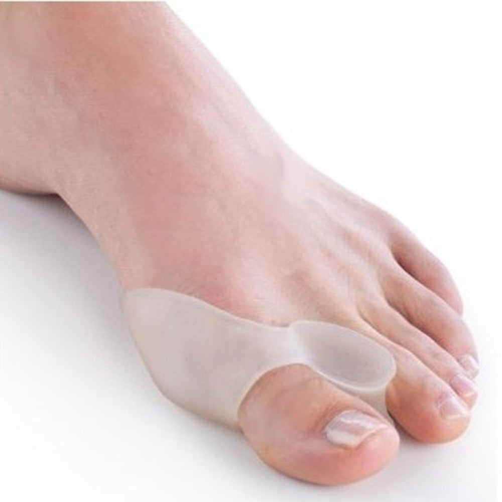 Teencorrector voor Hallux Valgus – Zachte Siliconen Teensteun Onzichtbaar – Dagelijks Draagcomfort in Schoenen
