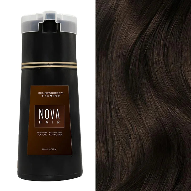 Kleurshampoo 200 ml voor Natuurlijk Uitziend Haar – Snelle Verzorging en Kleur in Één Stap