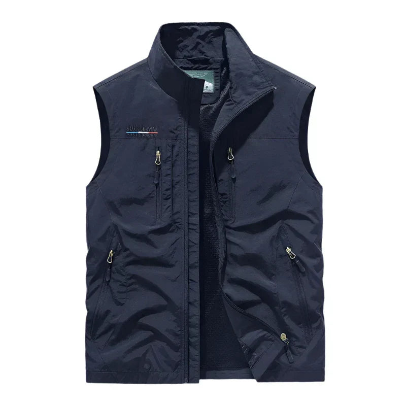 Waterdichte Bodywarmer Heren Regenjas Model