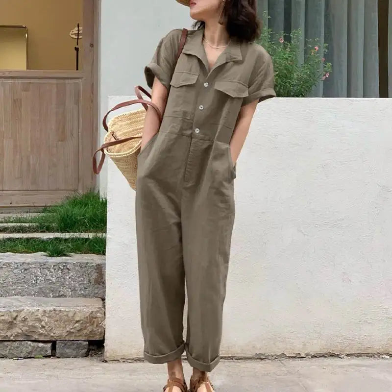 Zomerse Jumpsuit Vrouwelijk Stijlvolle Jurk