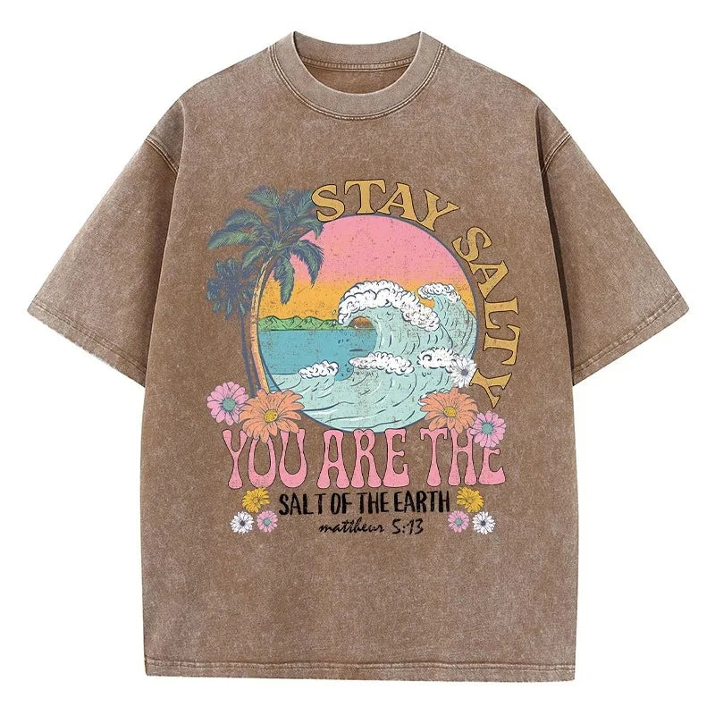 Casual Ocean T-Shirt voor Mannen Zephyr