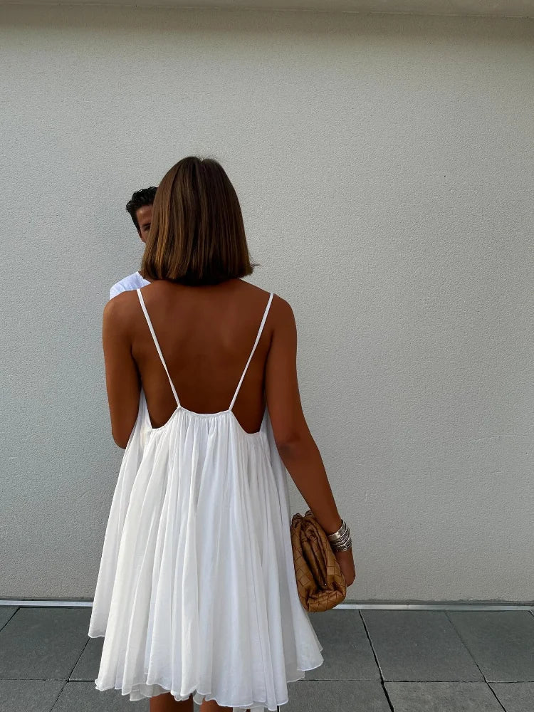 Zomerjurk Cristina Jurk voor Vrouw Zomerse Stijl