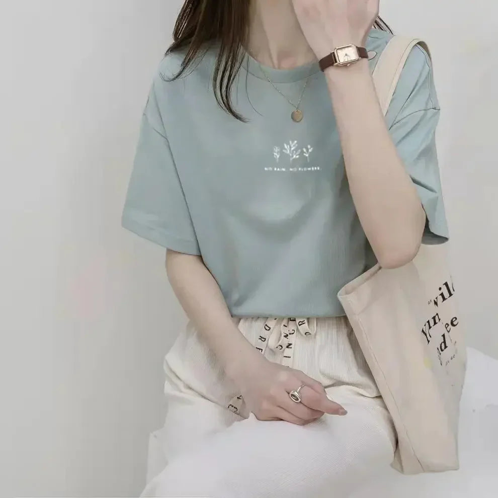 Losse Zomer T-Shirt voor Mannen en Vrouwen