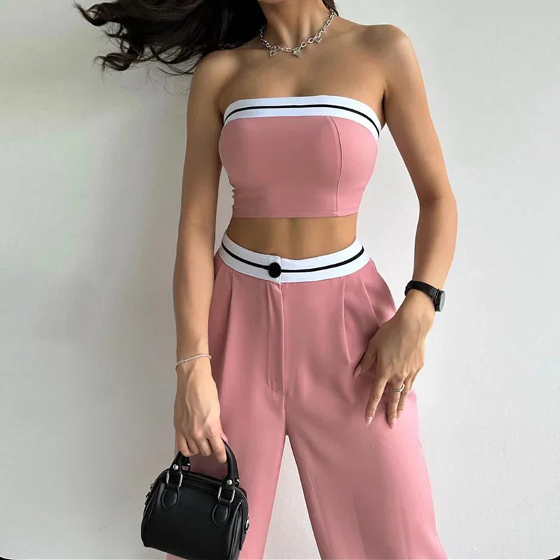 Dames Sportset Tanktop en Trainingsbroek