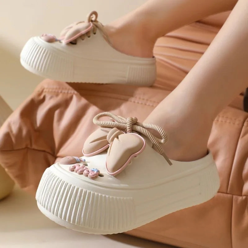 Slippers Strik Zomer Sandalen Comfortabele Dames
