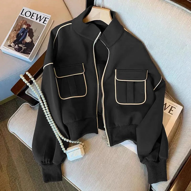 Vrouwelijke Jas Elegant en Stijlvol