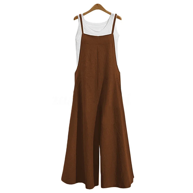Zomerse Jumpsuit met Korte Mouwen