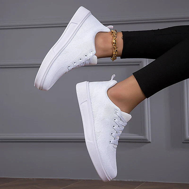 Zwarte Sneakers voor Dames en Heren Leer