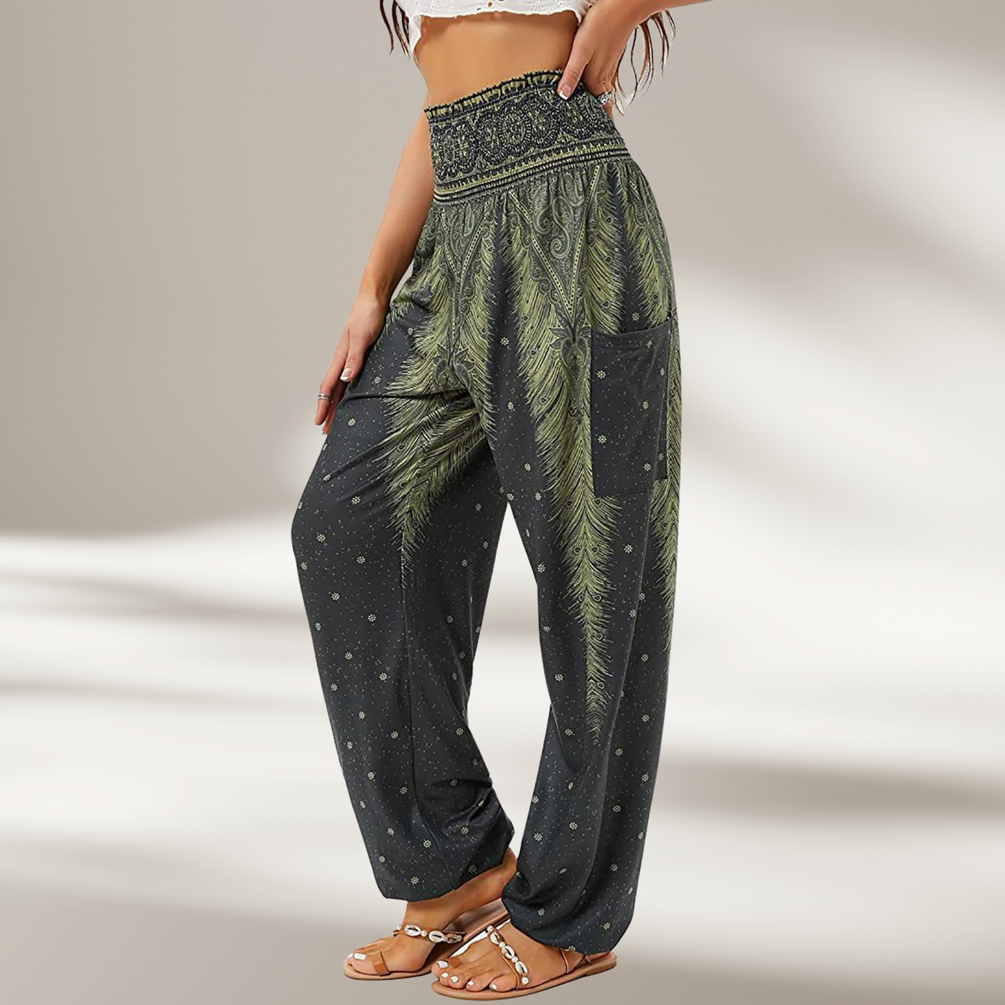 Yoga Broek Hoge Taille Stretch voor Vrouw
