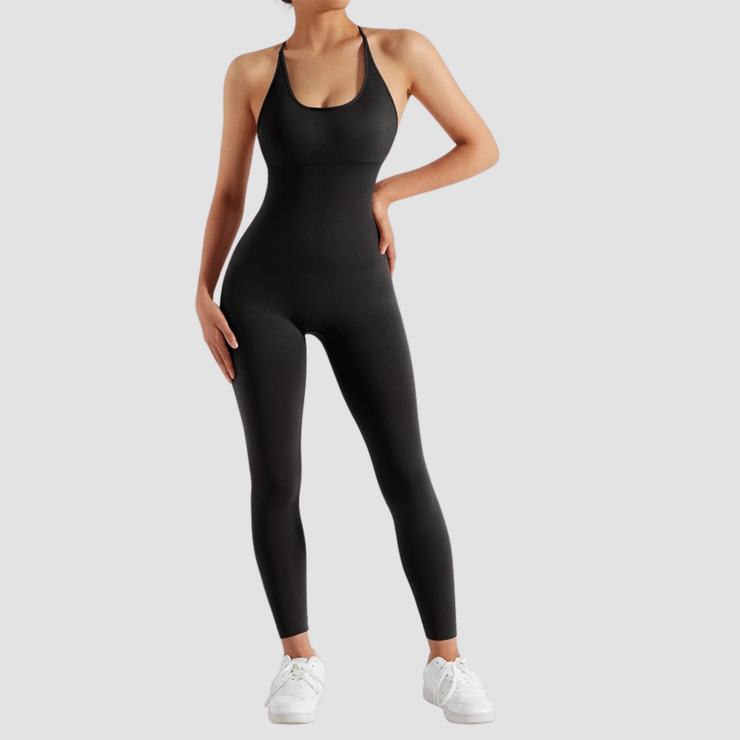 Dames Jumpsuit Zonder Rug Met Bandjes