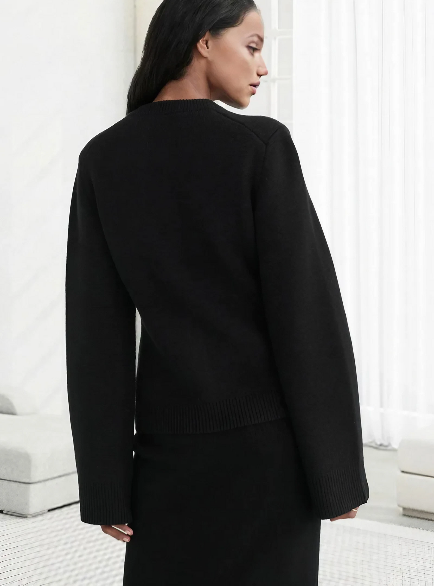 Vrouwelijke Cardigan Casual Losse Vorm
